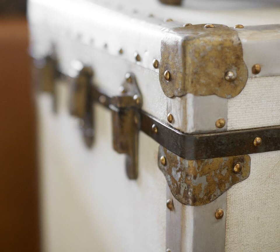 Ludlow 47 cm Trunk Side Table Pottery Barn Australia